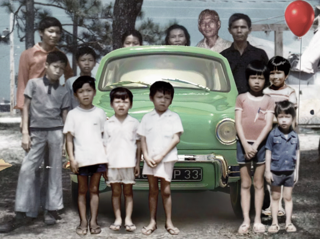 Refugee camp, Guam and Dauphine.